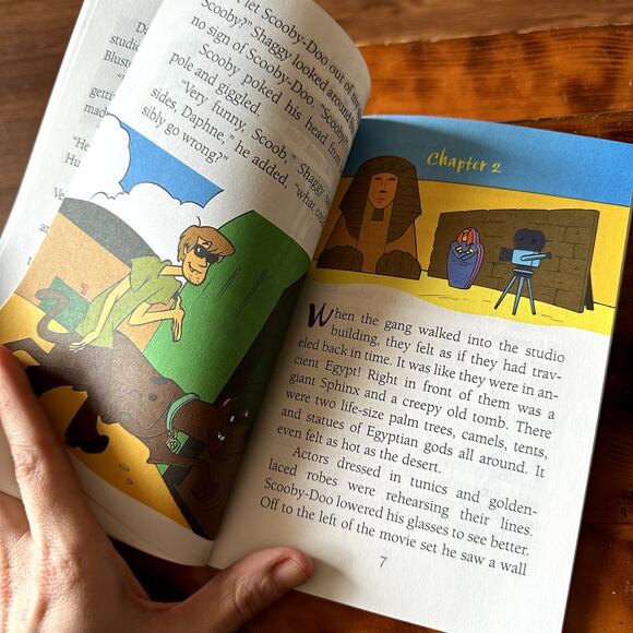 Vintage 1998 Scooby-Doo! & The Mummy's Curse Paperback Chapter Book - Picture 4 of 8